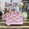 Replica Louis Vuitton Alma Bb Pink - designer handbag clone