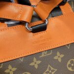 Replica Louis Vuitton Christopher Backpack Orange