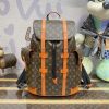 Fake Louis Vuitton Christopher Backpack Orange - affordable luxury replica bag