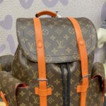 Replica Louis Vuitton Christopher Backpack Orange