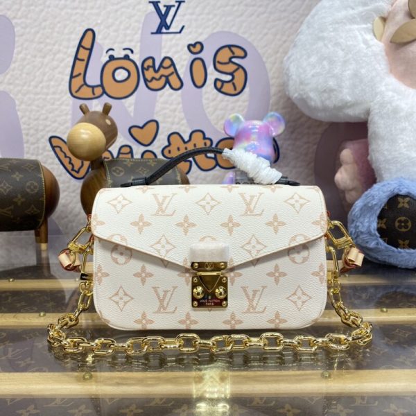 Αντίγραφο Louis Vuitton Pochette Metis East West Pink - κλώνος τσάντας σχεδιαστή