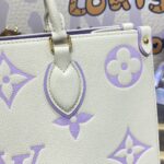Replica LV Onthego Wit Paars
