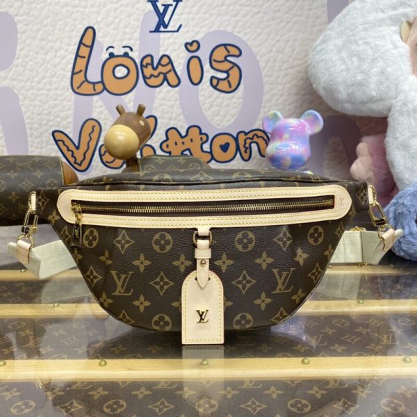 Replica Louis Vuitton Bumbag Waist Brown - 1:1 premium replica handbag