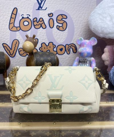 Fake Louis Vuitton Favorite White - top-grade luxury bag dupe