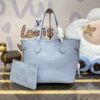 Replica Louis Vuitton Neverfull MM Sky Blue - best quality fake designer bag
