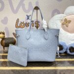 Replica Louis Vuitton Neverfull MM Sky Blue