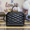 Fake Louis Vuitton Alma PM Black - elite factory replica handbag