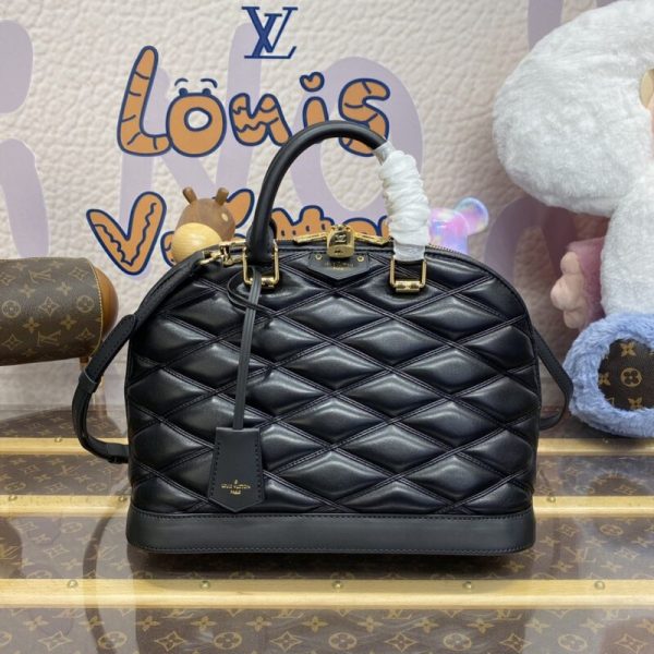 Replica Louis Vuitton Alma PM Black