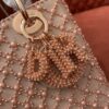 Fake Lady Dior Pink Pearl - top-grade luxury bag dupe