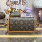 Replica Louis Vuitton Dauphine East West Brown