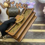 Replica Louis Vuitton Dauphine East West Brown