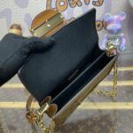 Replica Louis Vuitton Dauphine East West Brown - 1:1 premium replica handbag