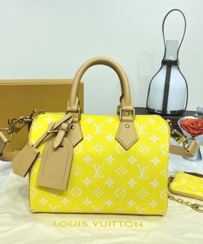 Replica Louis Vuitton Speedy P9 Bandouliere 25 Yellow - best quality fake designer bag