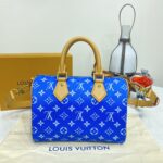 Replica Louis Vuitton Speedy P9 Bandouliere 25 Blue - high-end replica designer purse