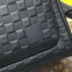 Replica Louis Vuitton Avenue Backpack Black Grid - high-quality designer bag dupe