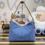 Replica Louis Vuitton Carry All MM Denim - kloon van een designerhandtas