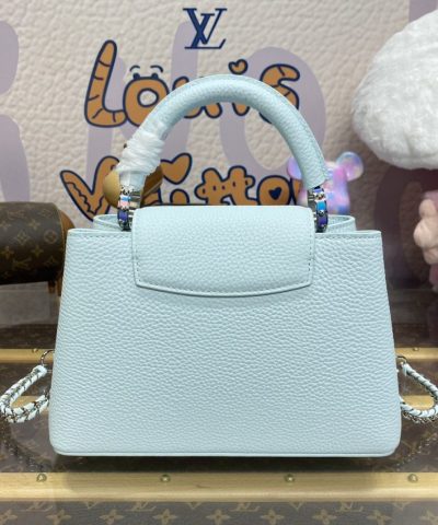 Replica Loius Vuitton Capucines Blue - ultra-realistic fake purse