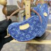 Replica Louis Vuitton Croissant Denim - premium superclone handbag