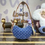 Replica Louis Vuitton Croissant Denim - 1:1 premium replica handbag