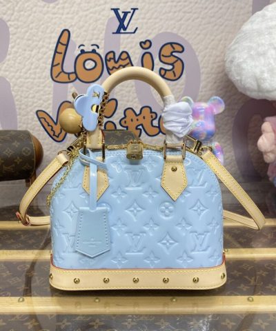 Louis Vuitton Alma BB Light Blue - ultra-realistic fake purse