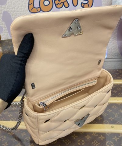 Replica Louis Vuitton Go – 14 Apricot - 1:1 premium replica handbag