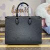 Fake LV Onthego Black - best quality fake designer bag