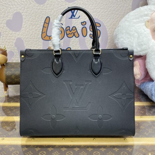 Replica LV Onthego Black - 1:1 premium replica handbag