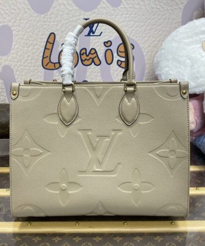 Replica LV Onthego Beige - 1:1 premium replica handbag