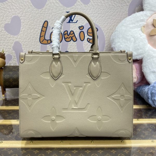 Replica LV Onthego Beige - 1:1 premium replica handbag