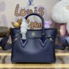 Fake Louis Vuitton On My Side PM Dark Blue - high-end replica designer purse