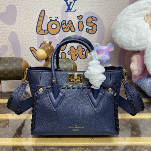Replica Louis Vuitton On My Side PM Dark Blue