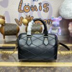 Replica Louis Vuitton Speedy Bandouliere 20 Black