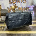 Replica Louis Vuitton Speedy Bandouliere 20 Black - high-quality designer bag dupe