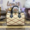 Replica Louis Vuitton Speedy Bandouliere 20 Beige - high-quality designer bag dupe