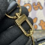 Replica Louis Vuitton Speedy Bandouliere 25 Full Black - elite factory replica handbag