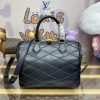 Replica Louis Vuitton Speedy Bandouliere 25 Full Black - ultra-realistic fake purse