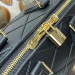 Replica Louis Vuitton Speedy Bandouliere 25 Full Black - 1:1 premium replica handbag