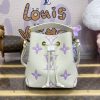 Fake Louis Vuitton Neonoe Bb Bag White – Purple - ultra-realistic fake purse