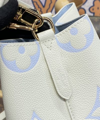 Replica Louis Vuitton Neonoe Bb White Sky Blue - affordable luxury replica bag