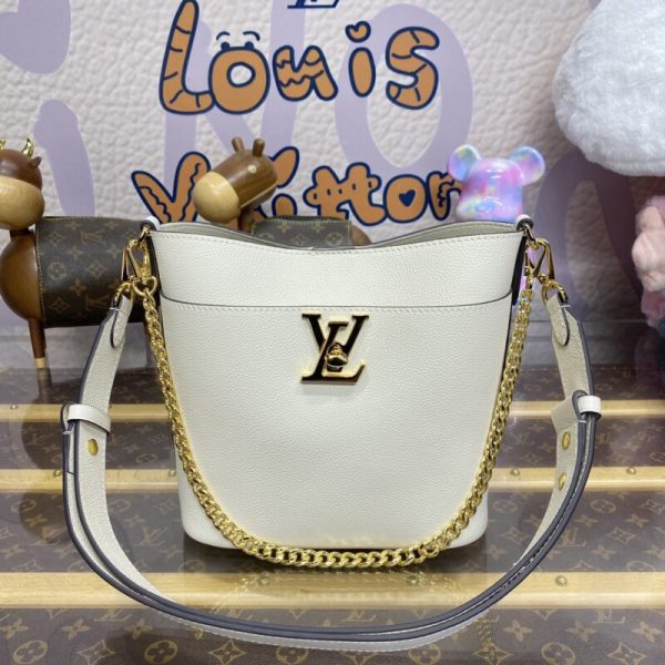 Replica Louis Vuitton Lock And Walk Beige - high-quality designer bag dupe