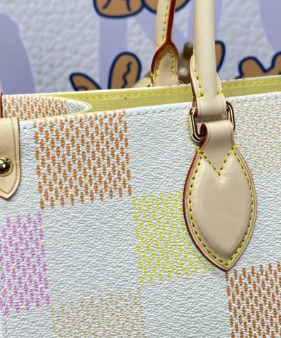 Fake LV Onthego Yellow - affordable luxury replica bag