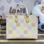 Replica LV Onthego Yellow - high-quality designer bag dupe