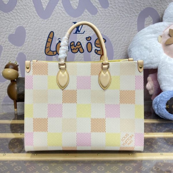 Replica LV Onthego Yellow - 1:1 premium replica handbag
