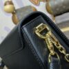 Fake Louis Vuitton Twist West Pochette Black - 1:1 premium replica handbag