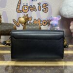 Replica Louis Vuitton Twist West Pochette nera - borsa replica premium 1:1