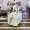 Replica Louis Vuitton Speedy Bandouliere 20 White Purple - best quality fake designer bag