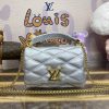 Fake Louis Vuitton Go – 14 Silver - 1:1 premium replica handbag