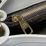 Replica Louis Vuitton Dauphine MM White - top-grade luxury bag dupe