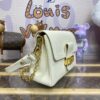 Replica Louis Vuitton Dauphine MM White - best quality fake designer bag