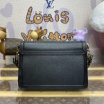 Replica Louis Vuitton Dauphine MM Black - 1:1 premium replica handbag